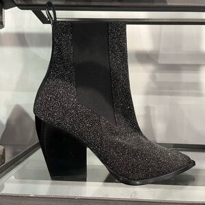 #10Gorgeous All Saints Ria Sparkle Bootie Sold out at luxury stores. Sz-10